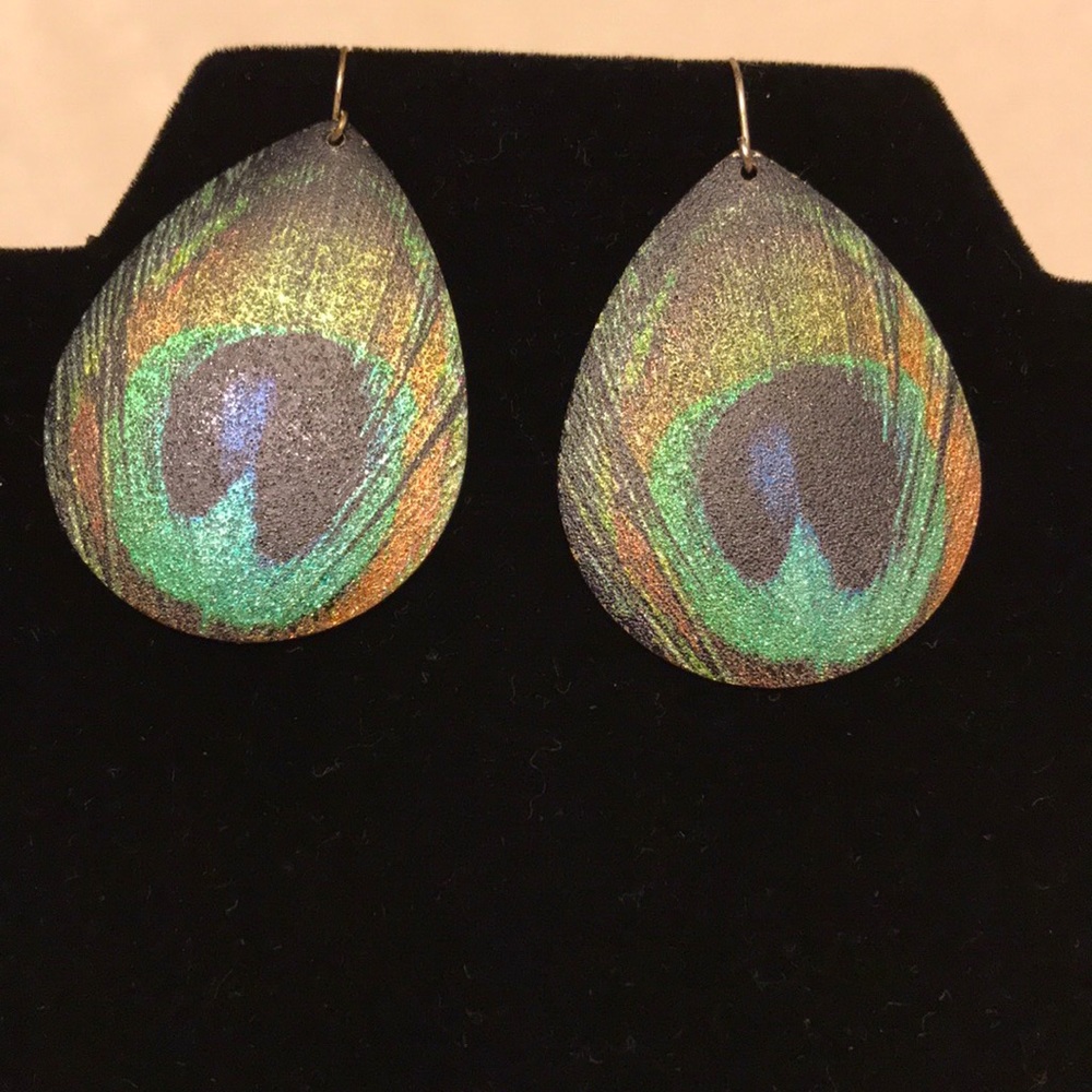 Peacock Earrings